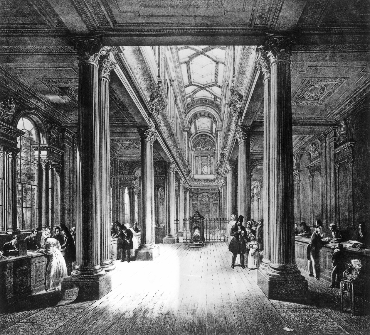 Dividend Office, Bank of England av English School