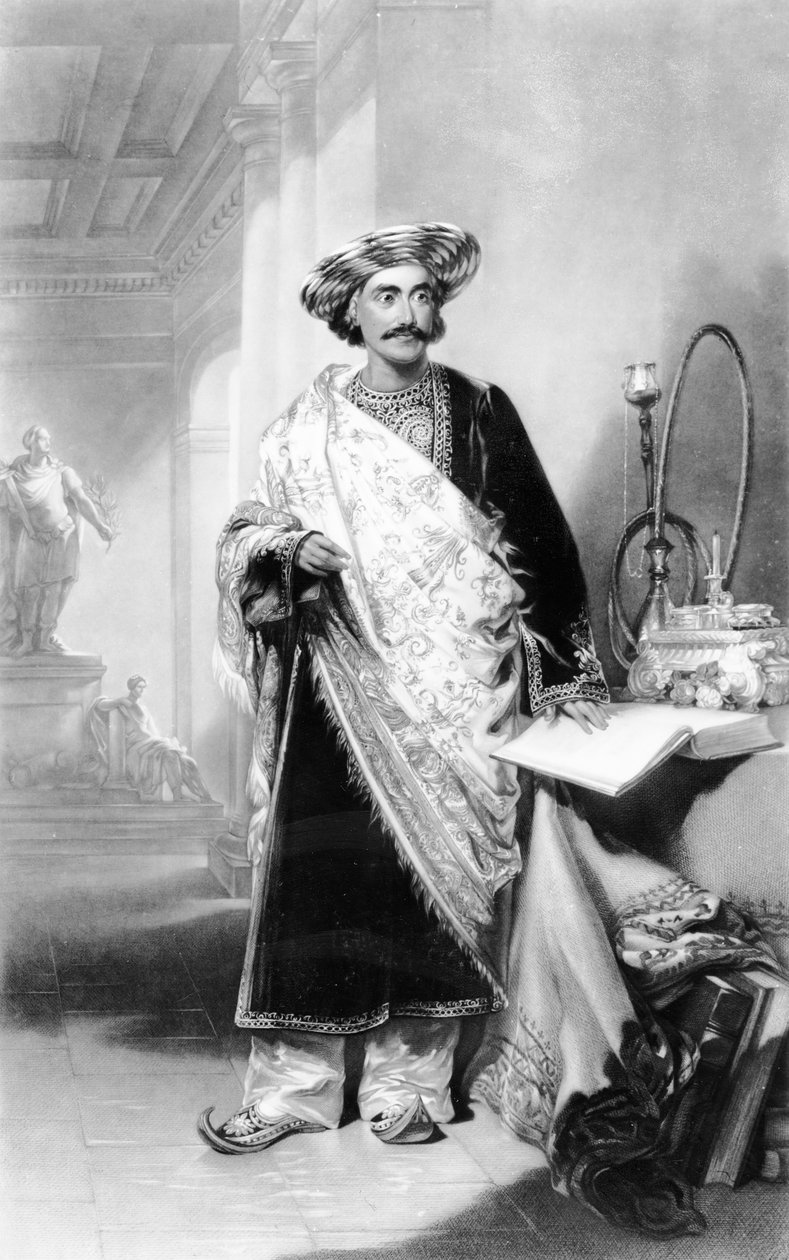 Dwarkanath Tagore (1794-1846) av English School