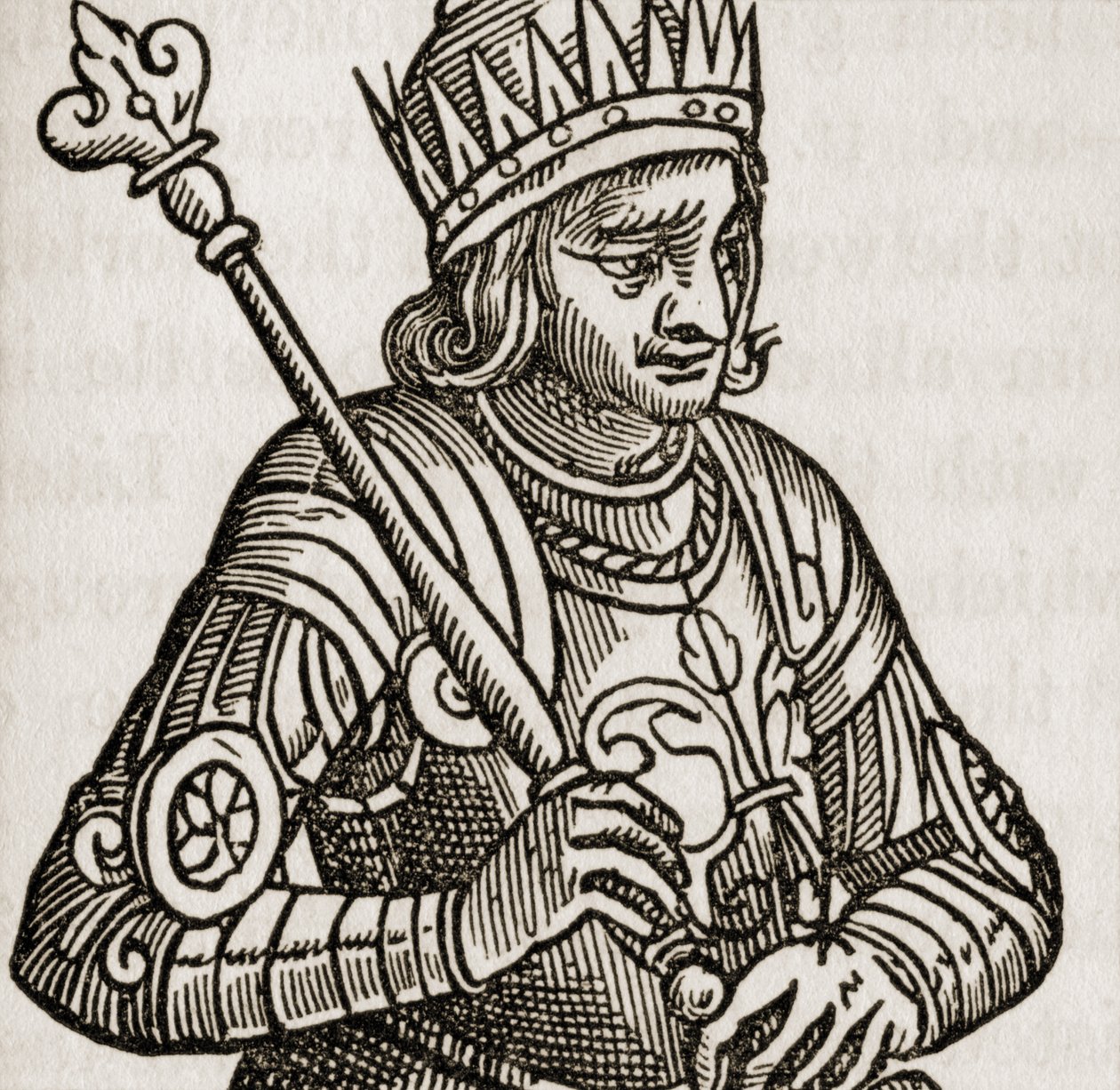 Edvard IV (1442-83) av English School