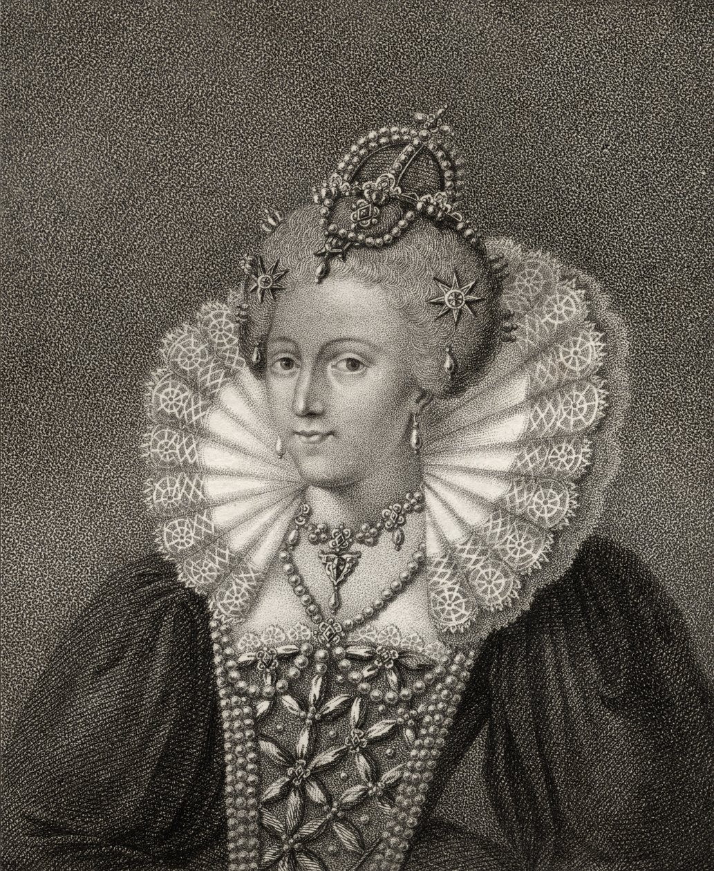 Elizabeth I, graveret af Bocquet, fra 