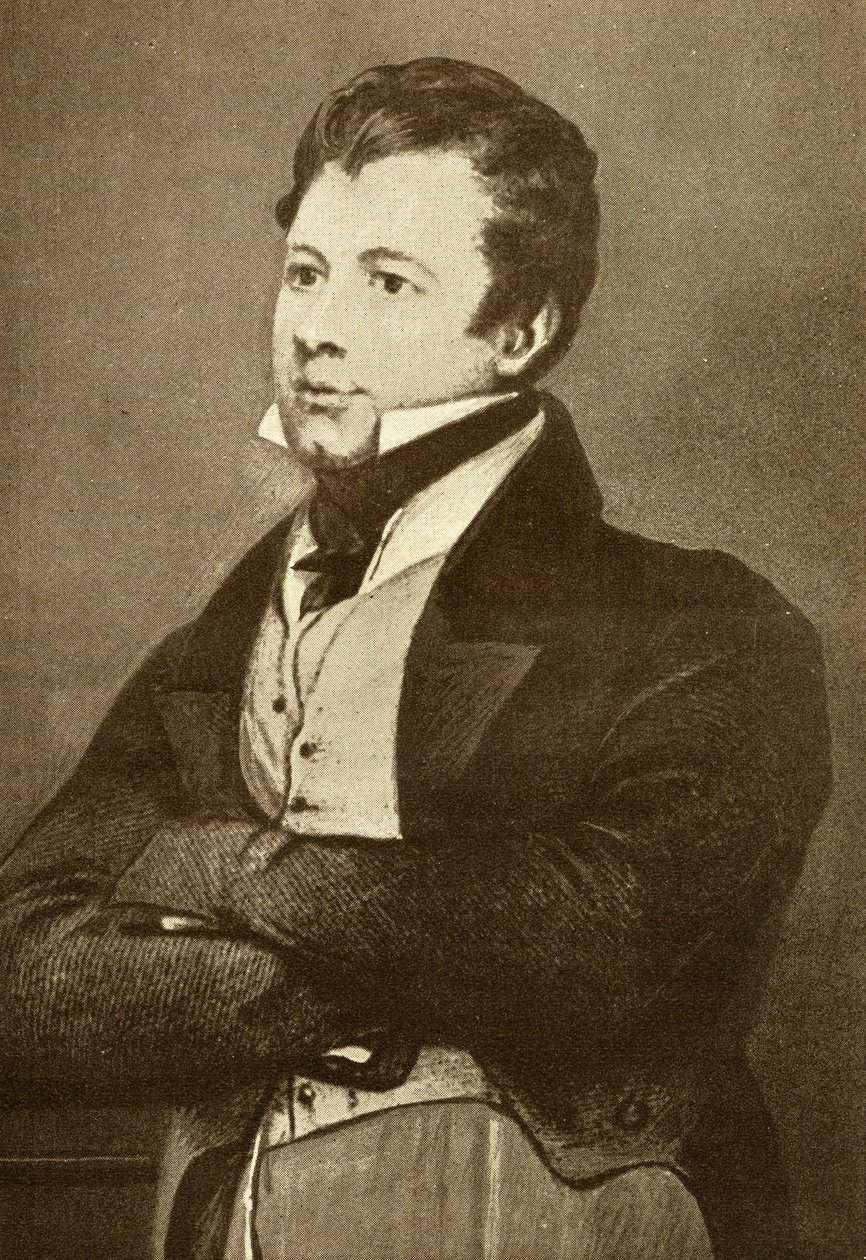Frederick Marryat (1792-1848) av English School