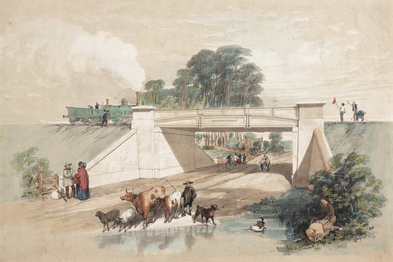 Gardners Patent Railway Bridge av English School