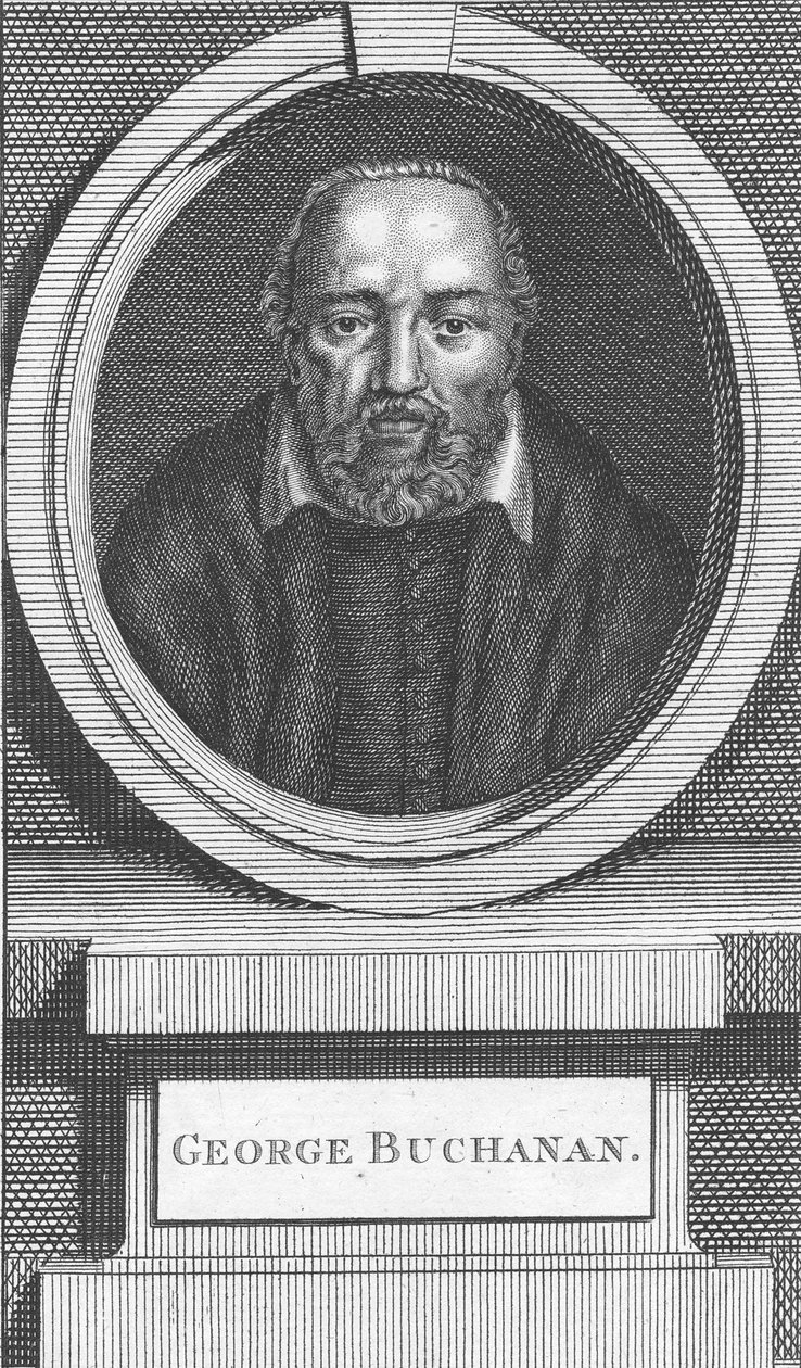 George Buchanan, graverad för Universal Magazine av English School