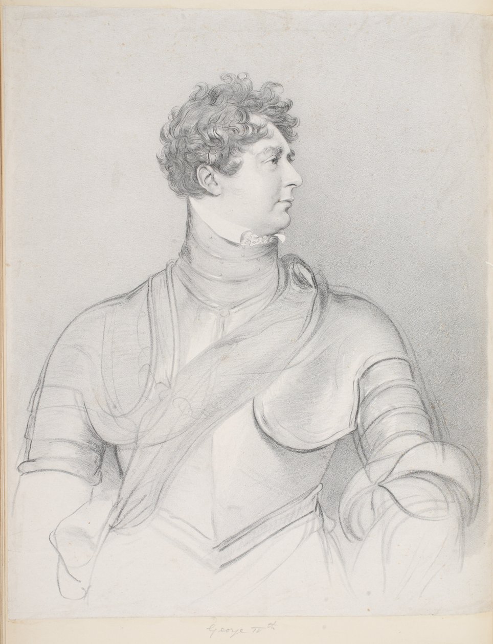 George IV (1762 - 1830) av English School