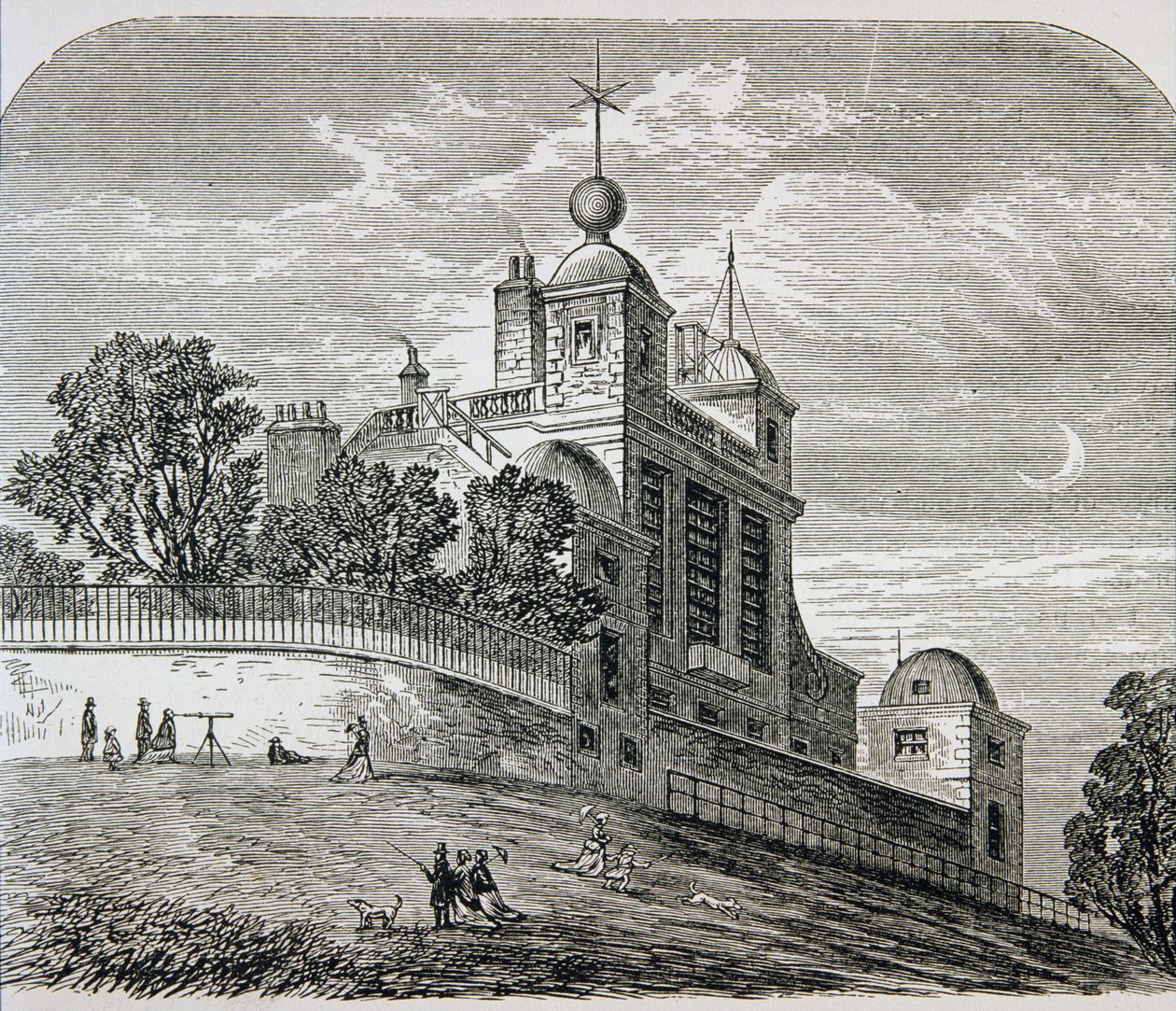 Greenwich Observatory, England, från 