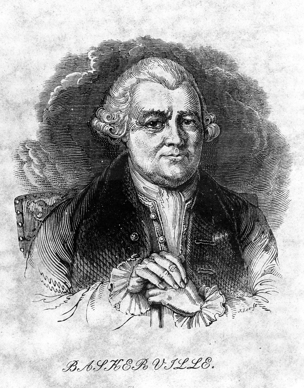 John Baskerville av English School