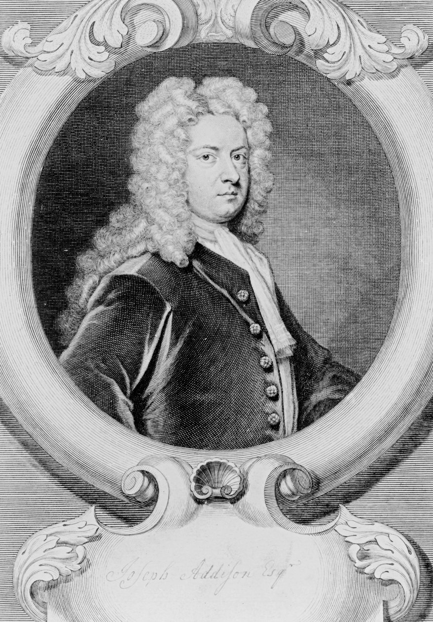 Joseph Addison (1672-1719) av English School