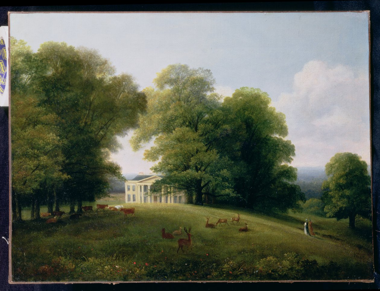 Landskap, c.1850 av English School