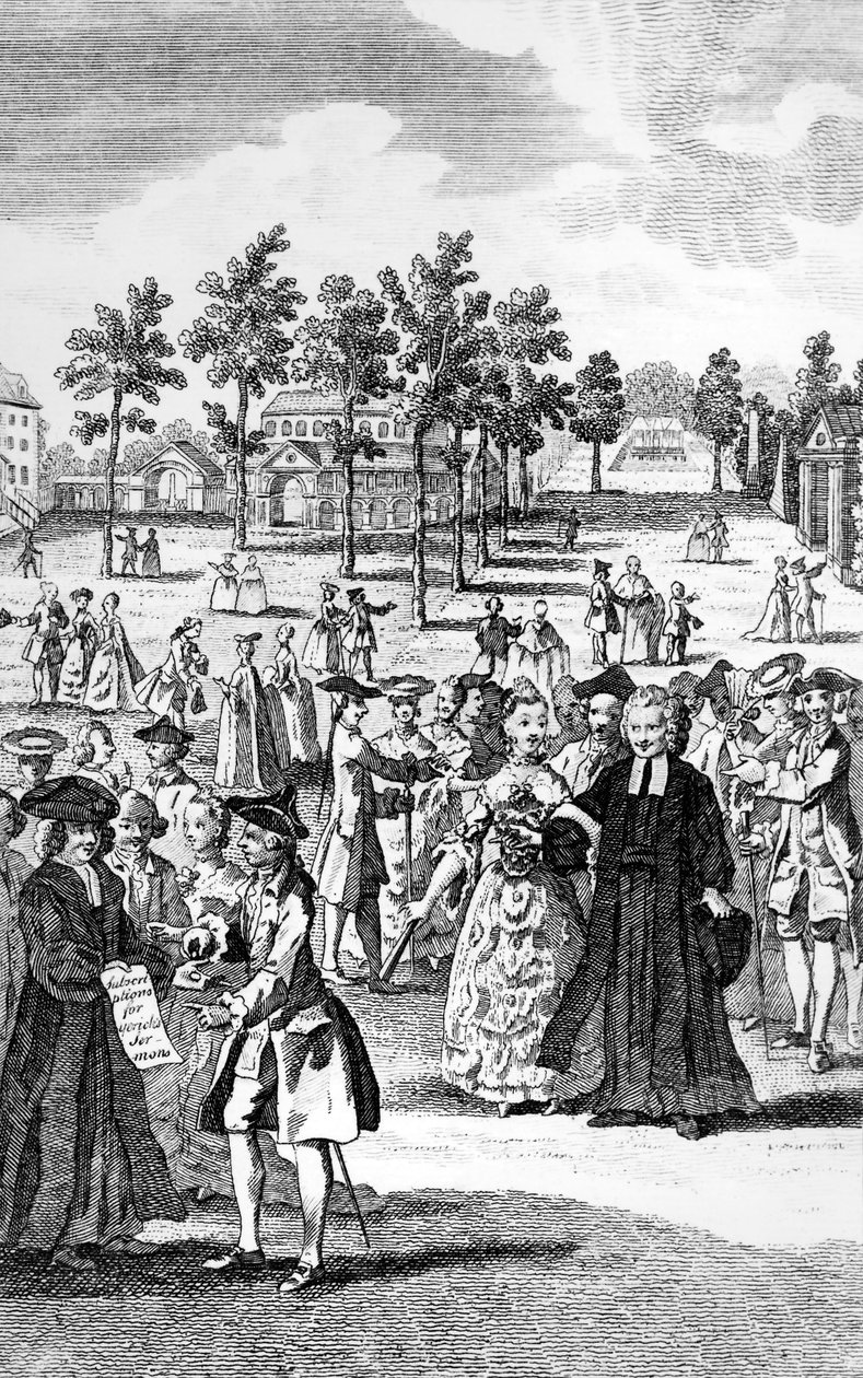 Laurence Stars (1713-68) av English School