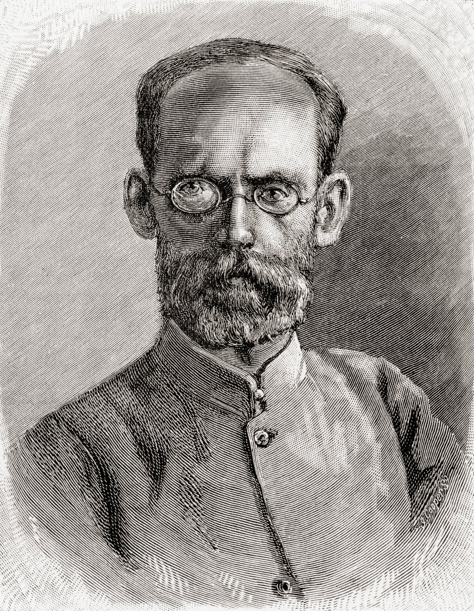 Mehmet Emin Pasha, 1890 (tusiga laupapa)swed av English School