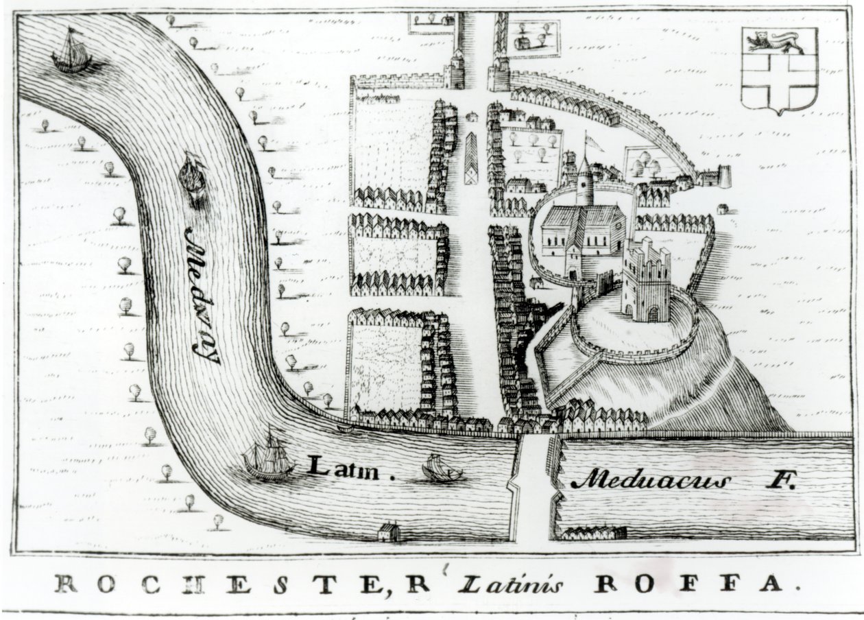 Plan för Rochester av English School