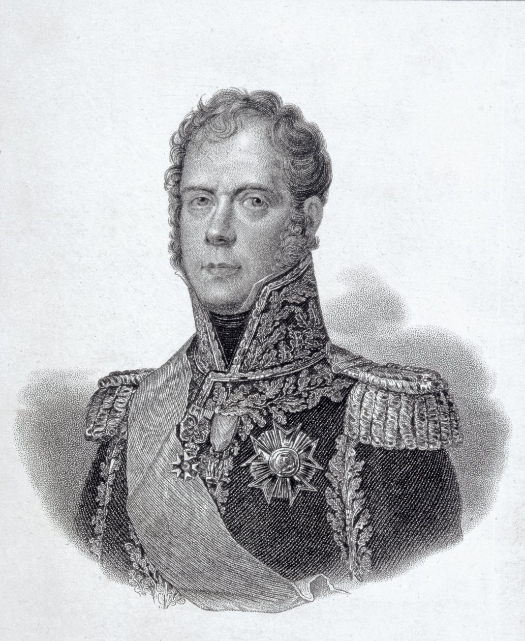 Porträtt av Michel Ney (1769-1815), hertig av Elchingen, prins av Moskowa av English School