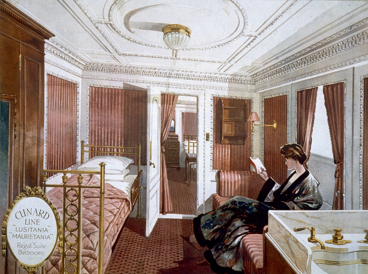 Sovrum i Regal Suite av English School