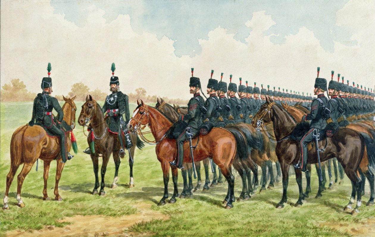 Royal East Kent Yeomanry, 1865 av English School