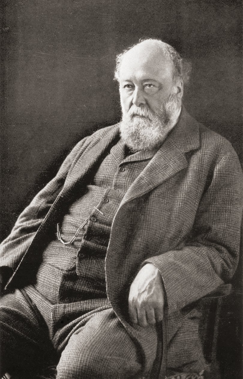 Sir Robert Gascoyne-Cecil, från "Gladstone: The Man and the Statesman", av David Williamson, publicerad 1898 av English School