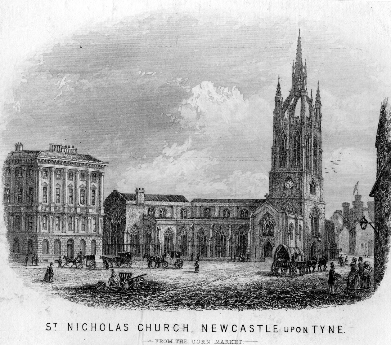 St. Nicholas Church, Newcastle-Upon-Tyne swed av English School
