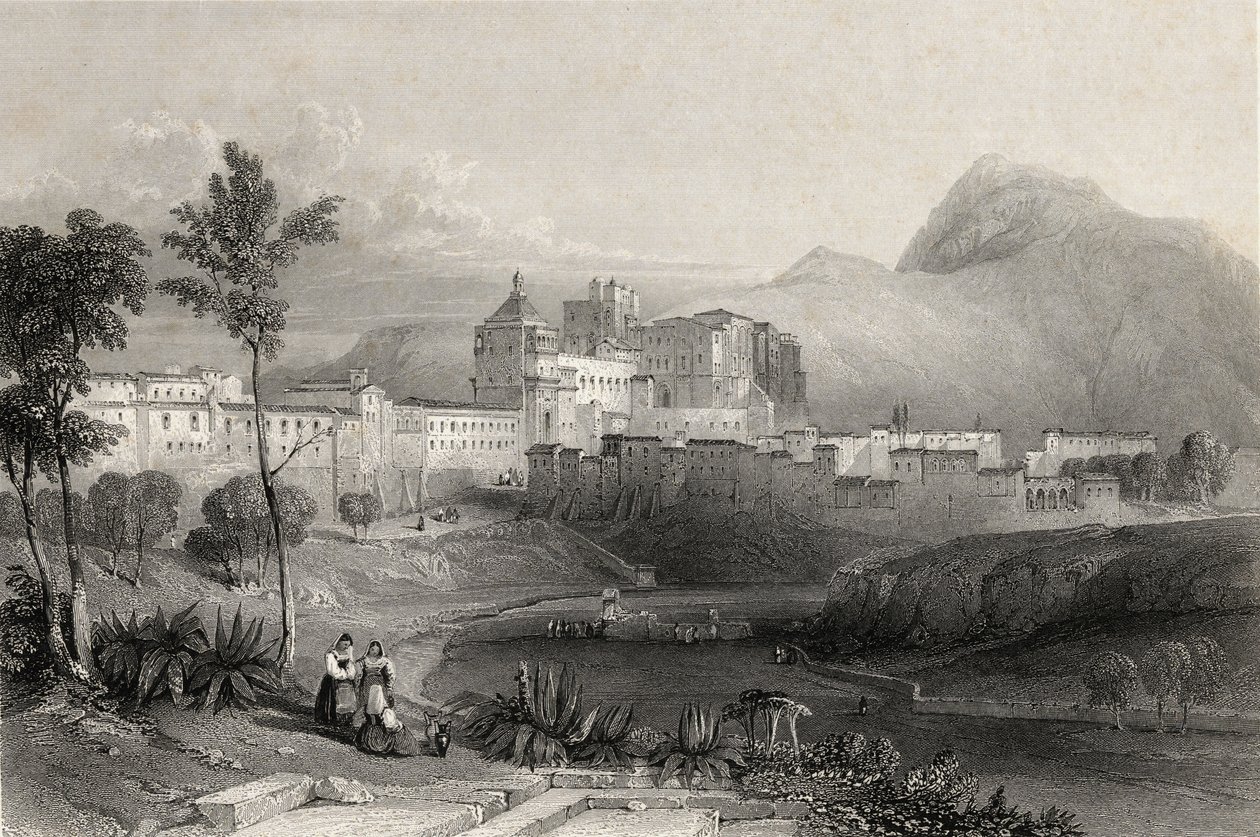 Le Palazzo Reale, Palermo, Sicily swed av English School
