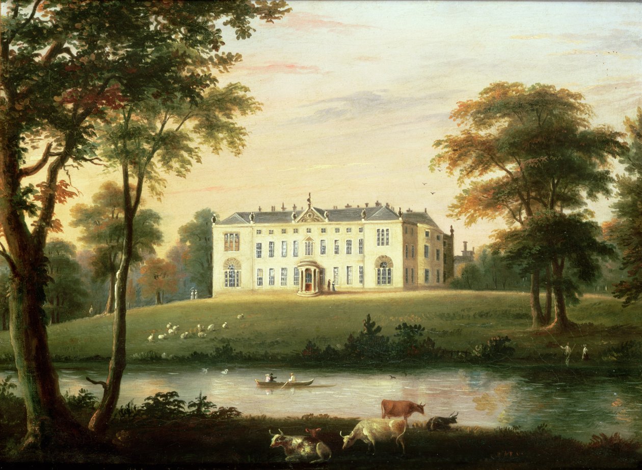 Thorp Perrow, nära Snape, Yorkshire av English School