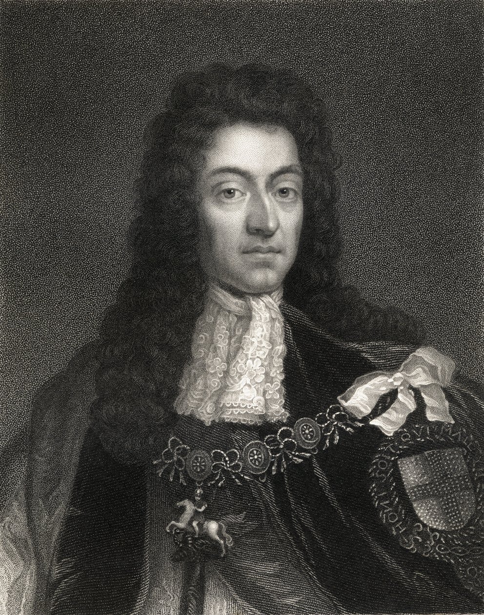 William III (1650-1702) Prins av Orange och kung av England, från 