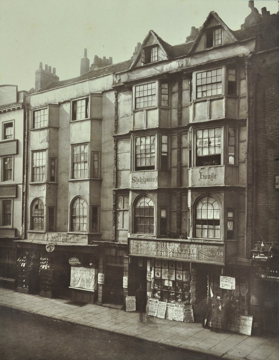 134-136 Aldersgate Street, London, 1879 av English Photographer