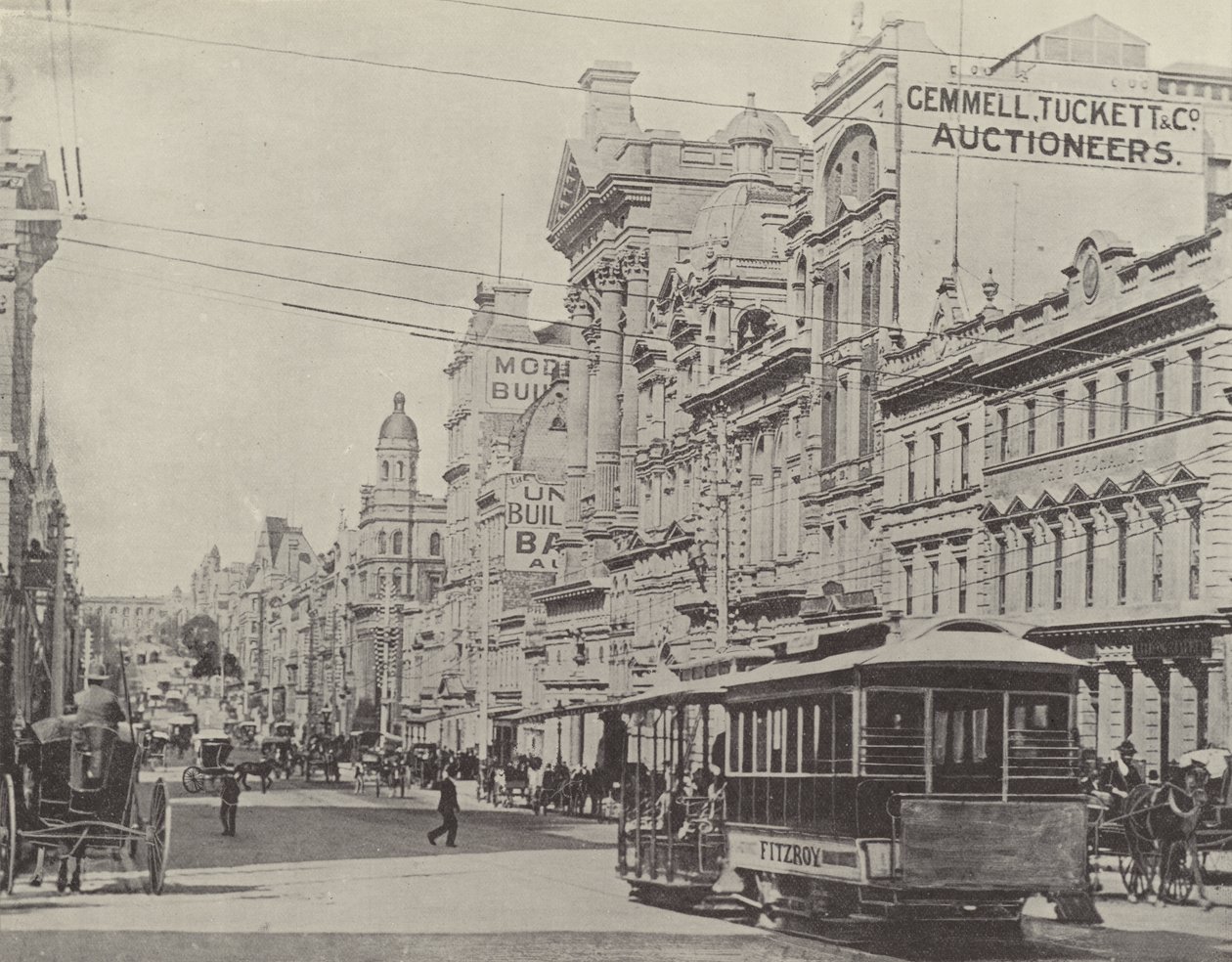 Collins Street, Melbourne av English Photographer