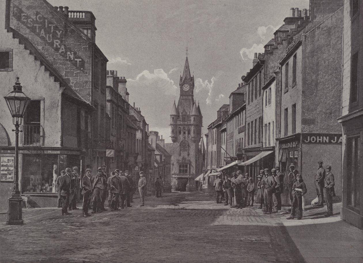 High Street, Dunfermline av English Photographer