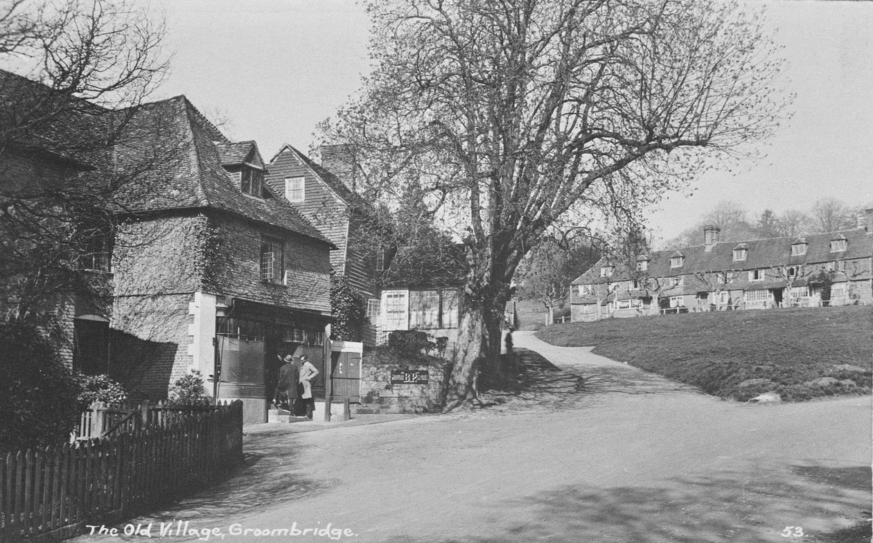 Gammal by, Groombridge, East Sussex av English Photographer
