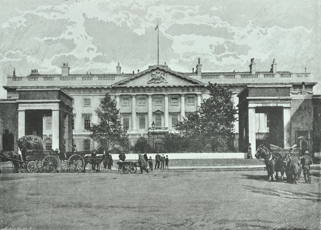 Royal Mint, Tower Hill, 1890 av English Photographer