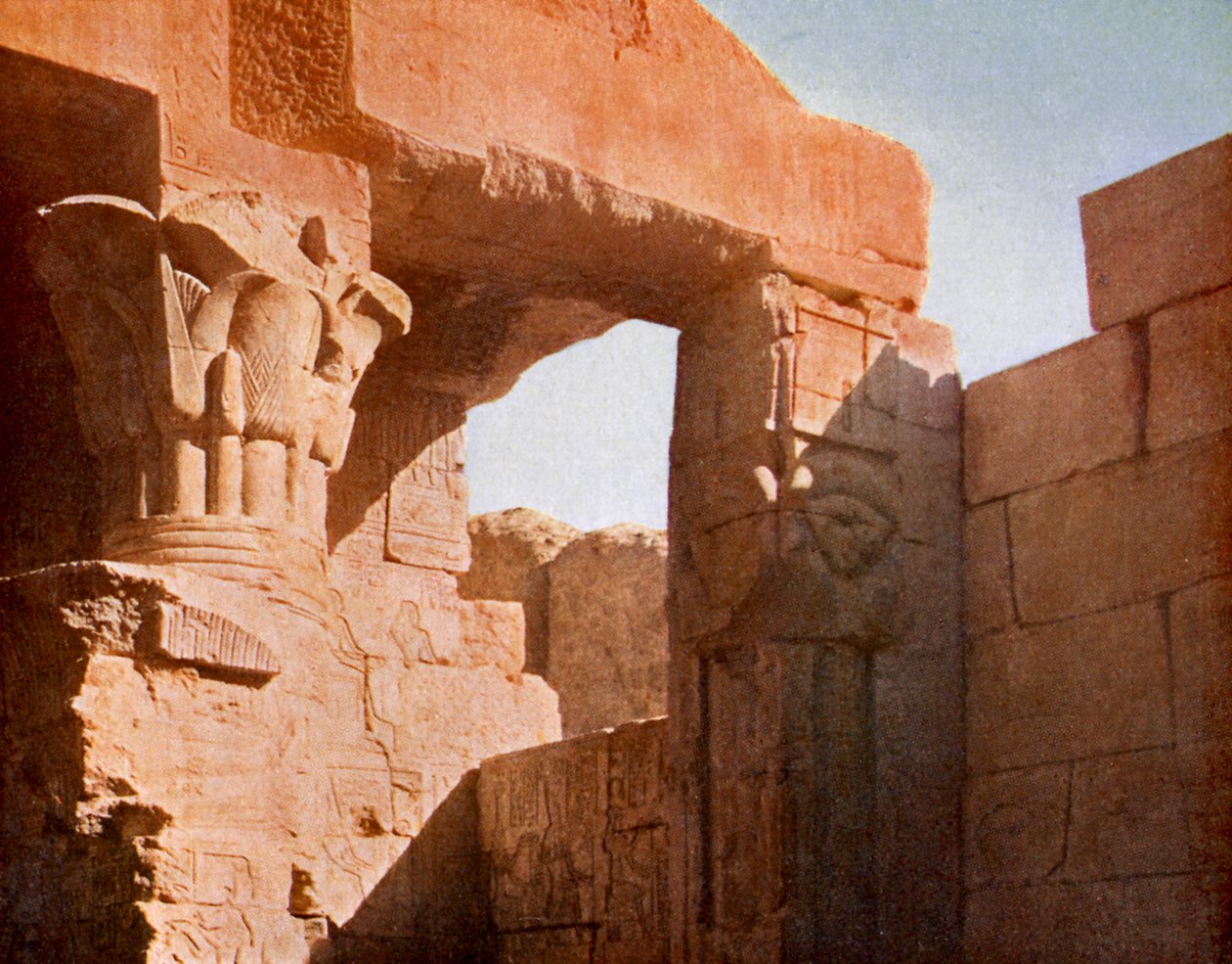 Tempel i El Medina, Egypten. av English Photographer