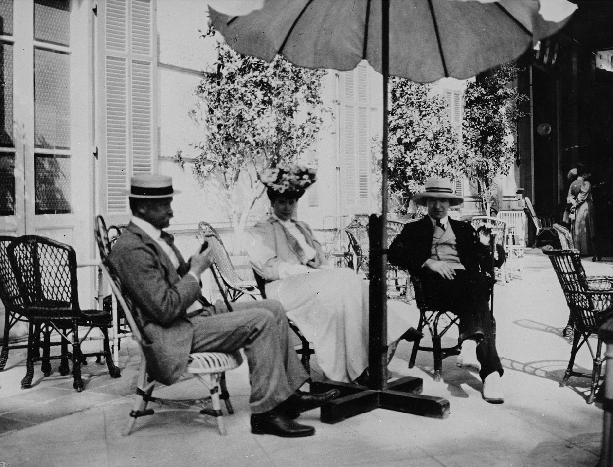 Hotel Veranda, ca 1904 av English Photographer