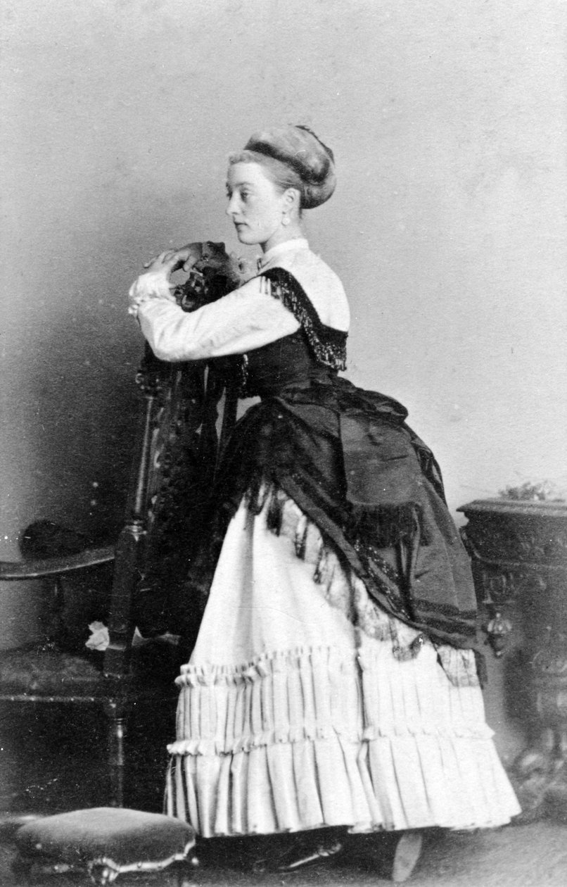 The Marchionness of Hastings, c.1860-70s swed av English Photographer