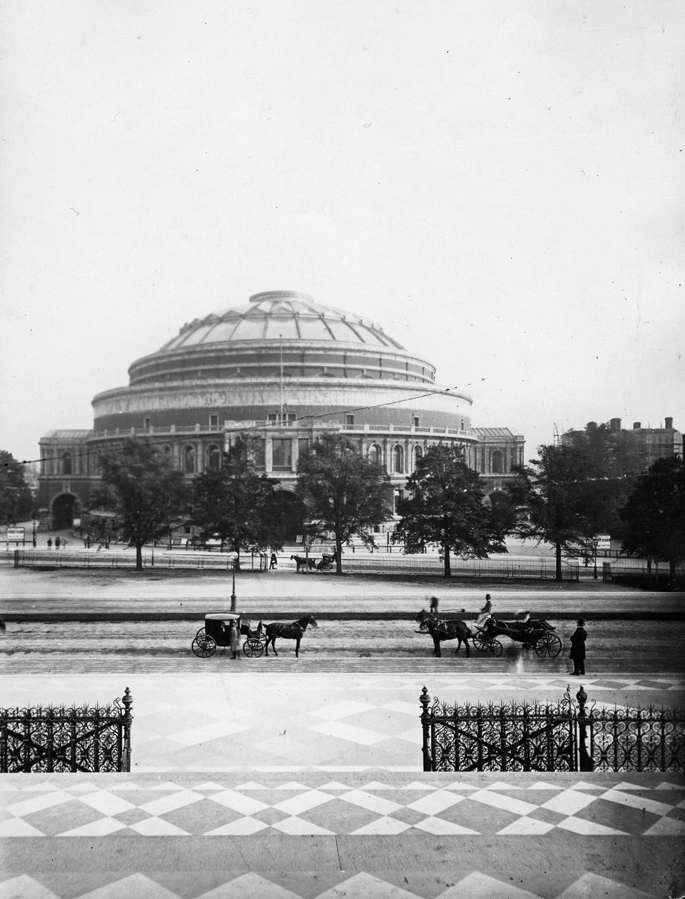 Royal Albert Hall, London, ca 1880-talet av English Photographer