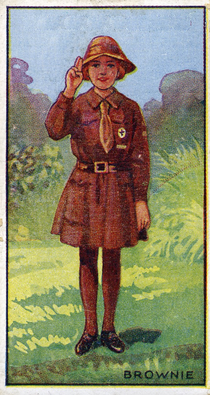 En brownie, 1923 av English School