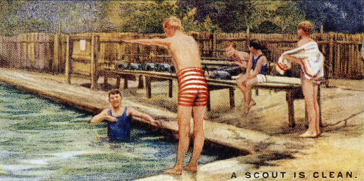 A Scout is Clean, 1929 av English School