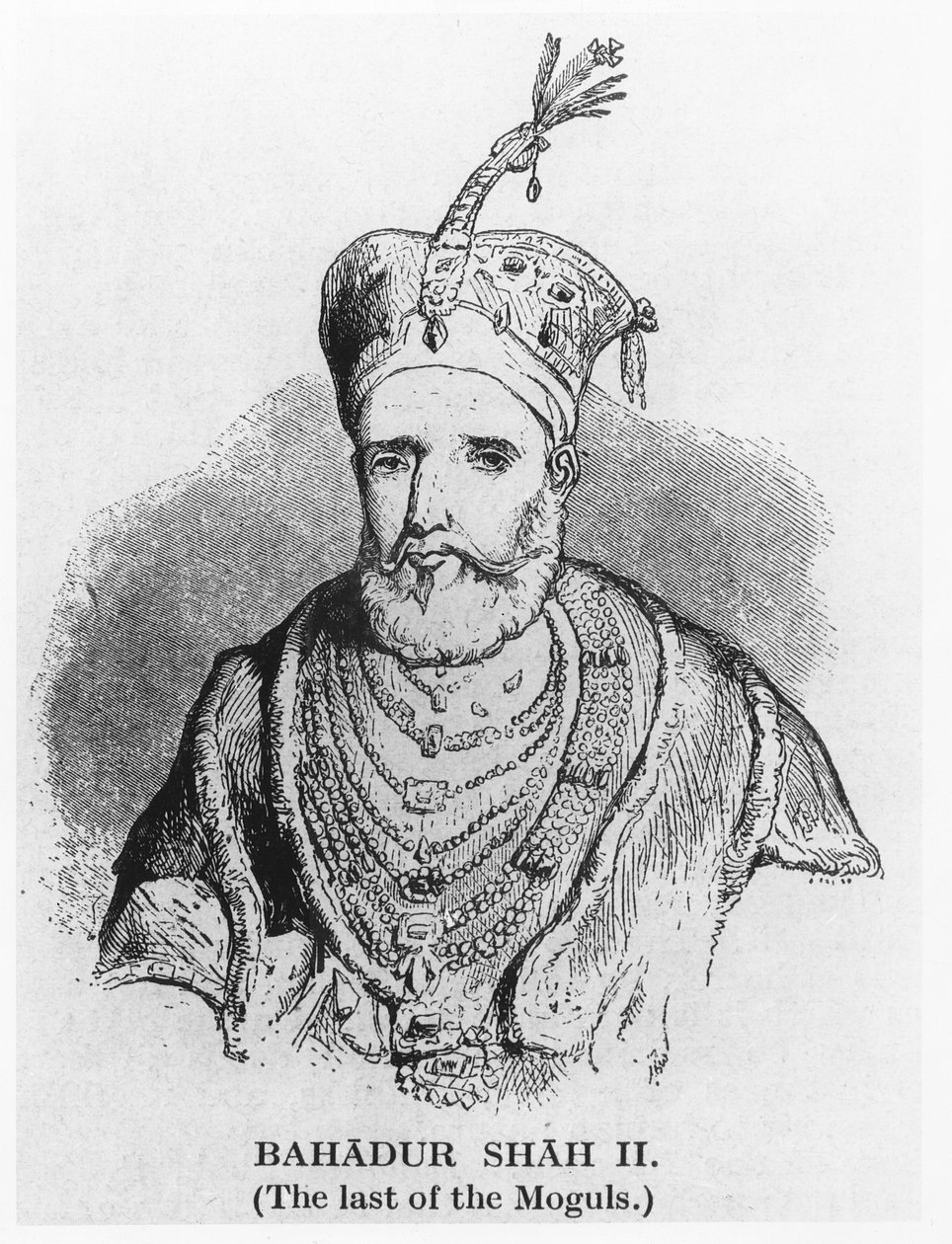 Bahadur Shah II av English School