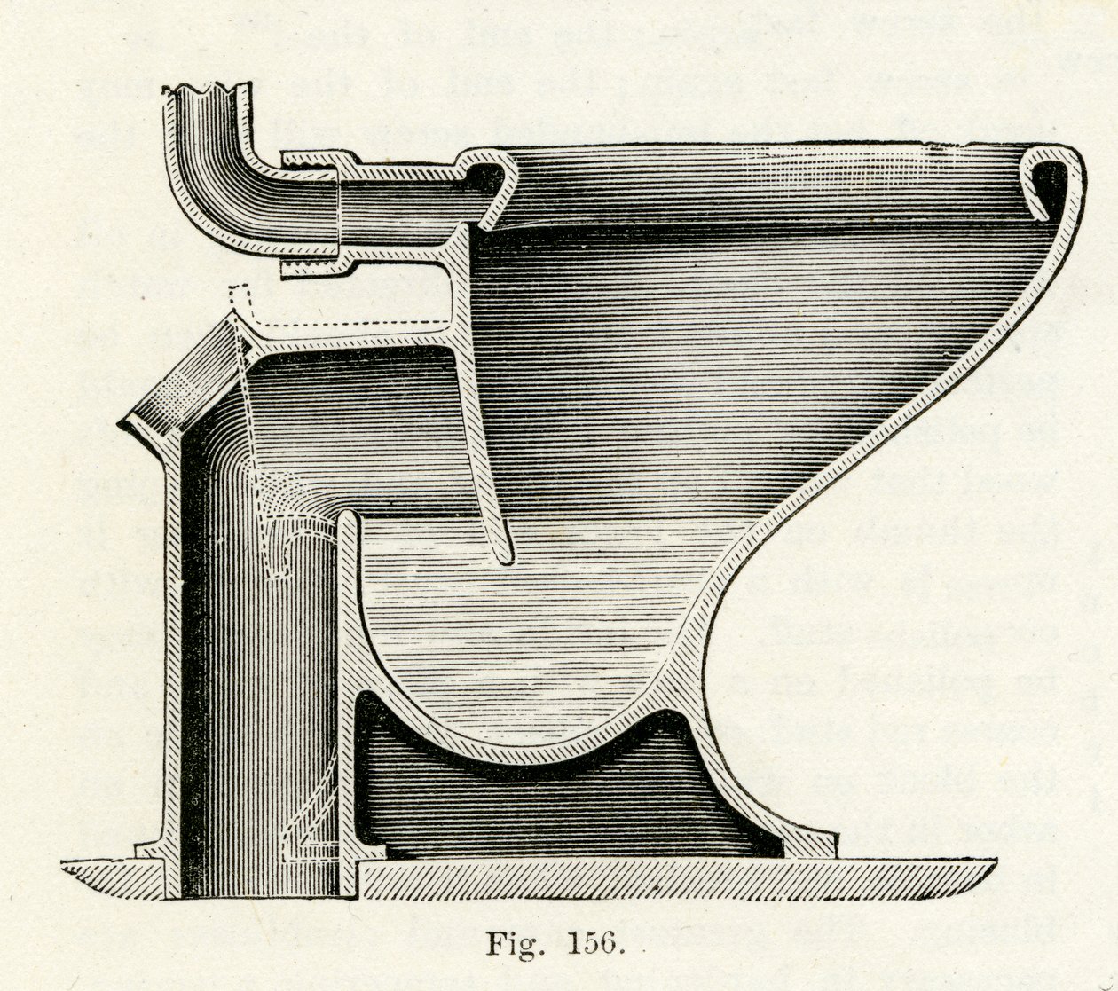 Baziers Patent Direct-Action Closet, 1870 av English School