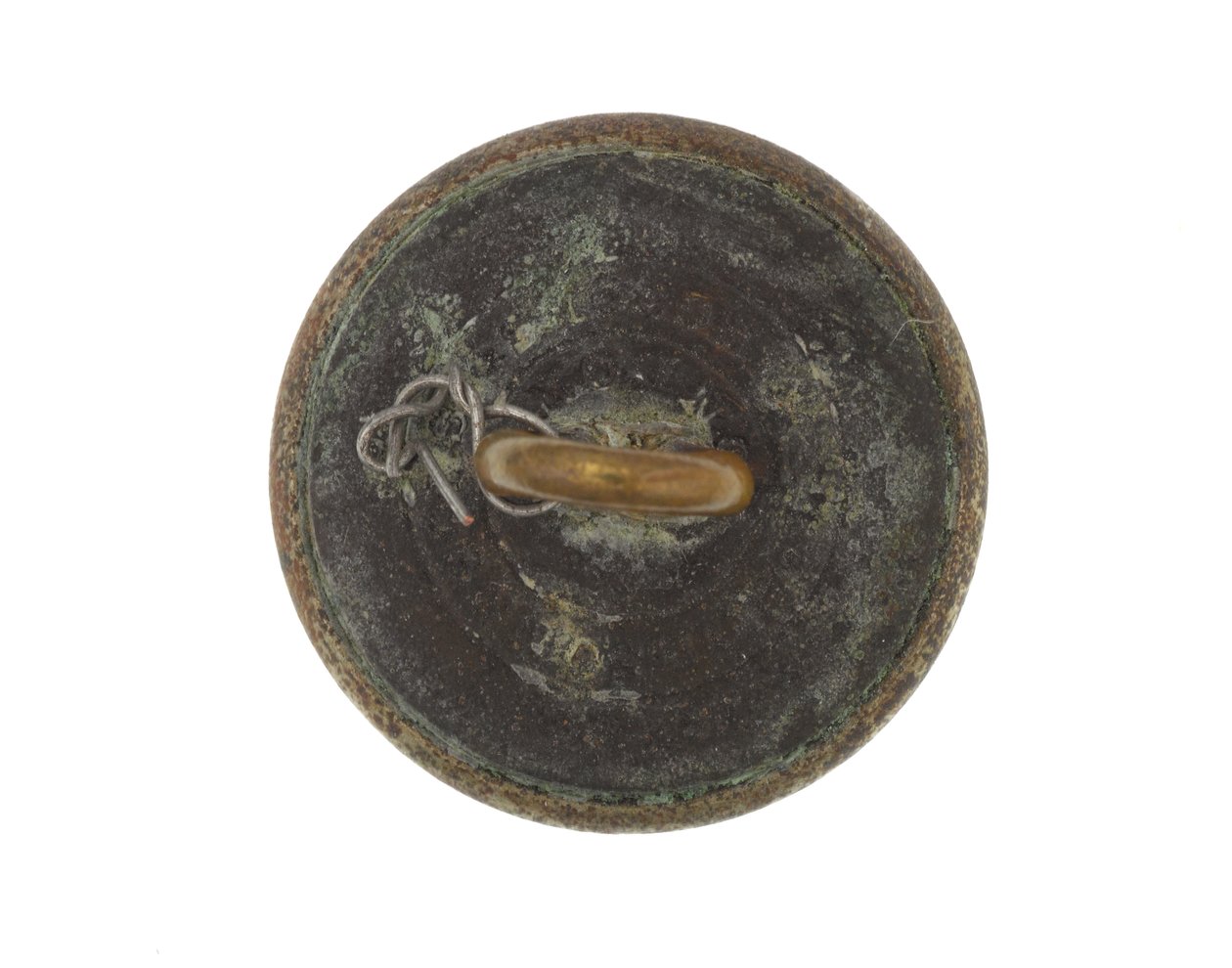 Button, Calcutta volontärgevär, före 1901 av English School