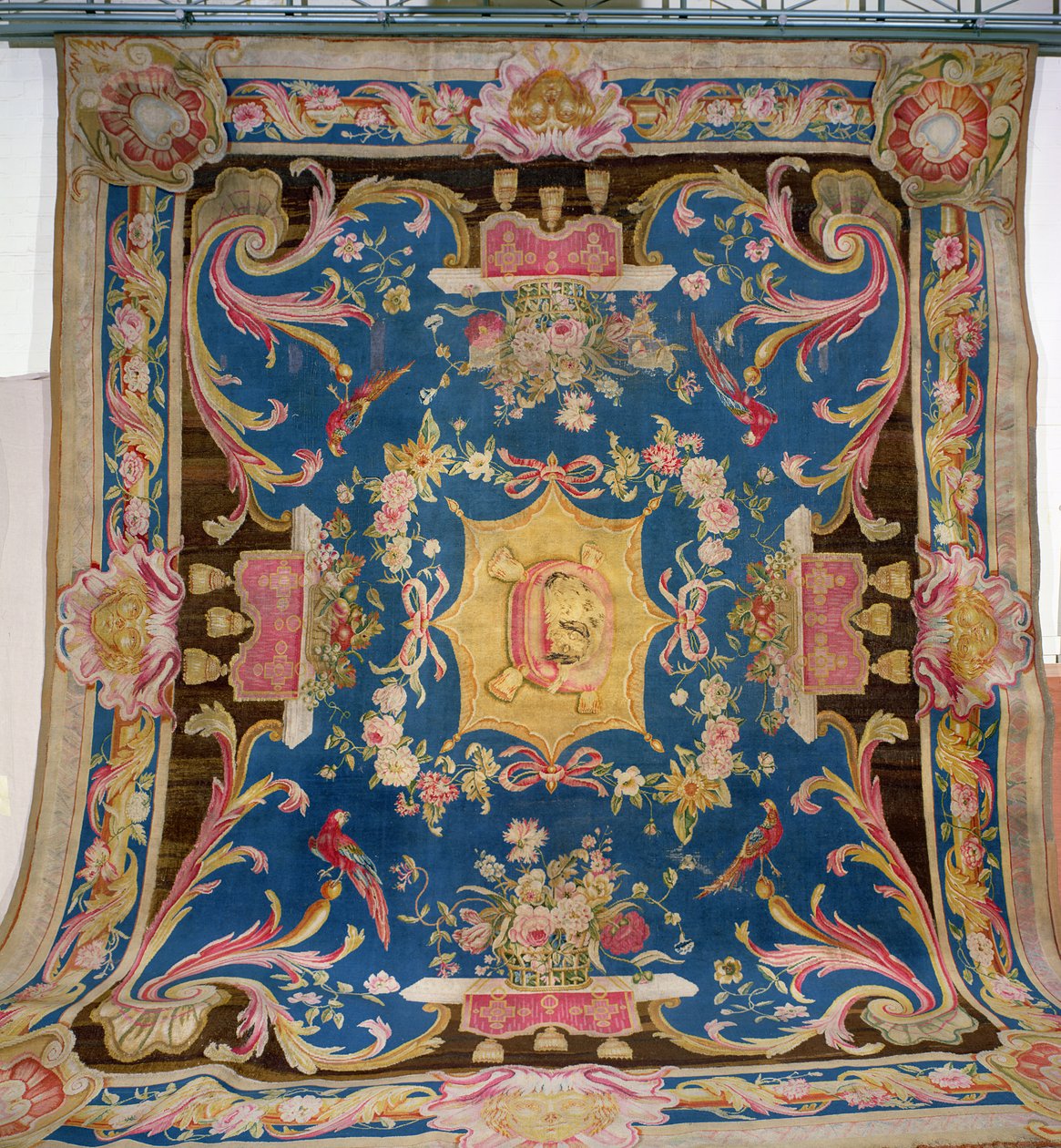 Matta, 1757 (textil) av English School