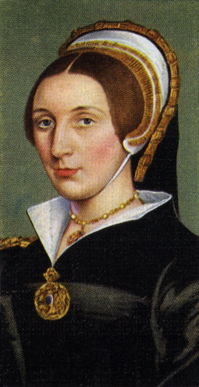 Catherine Howard, Cigarettkort för spelare (tryck) av English School