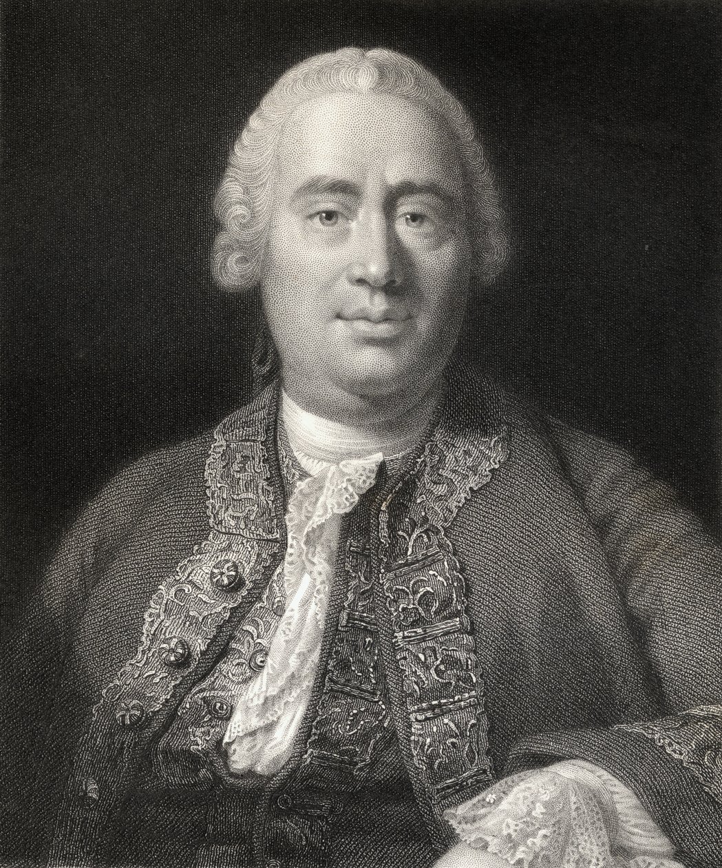 David Hume (1711-76) av English School