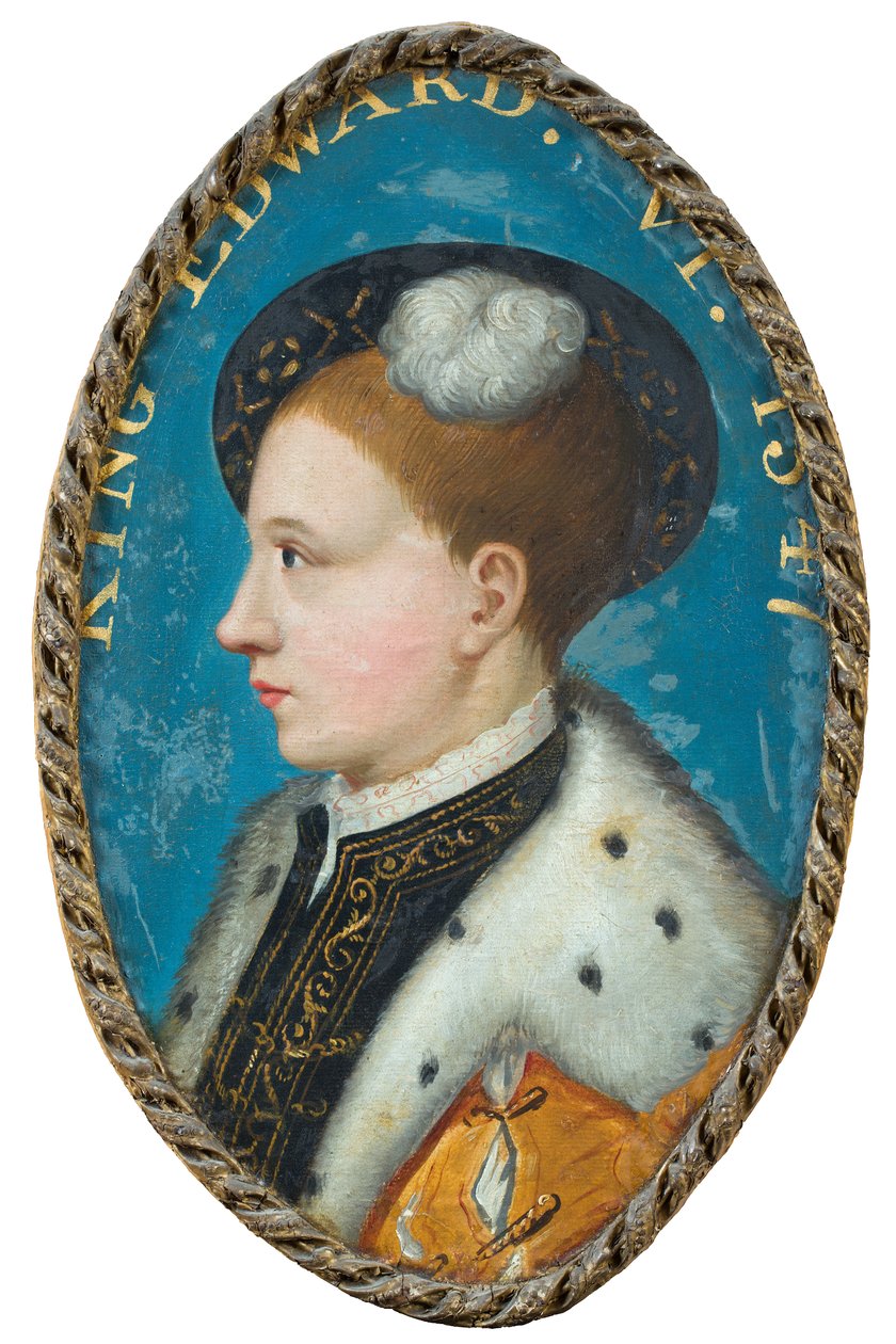 Edward VI (olja) av English School