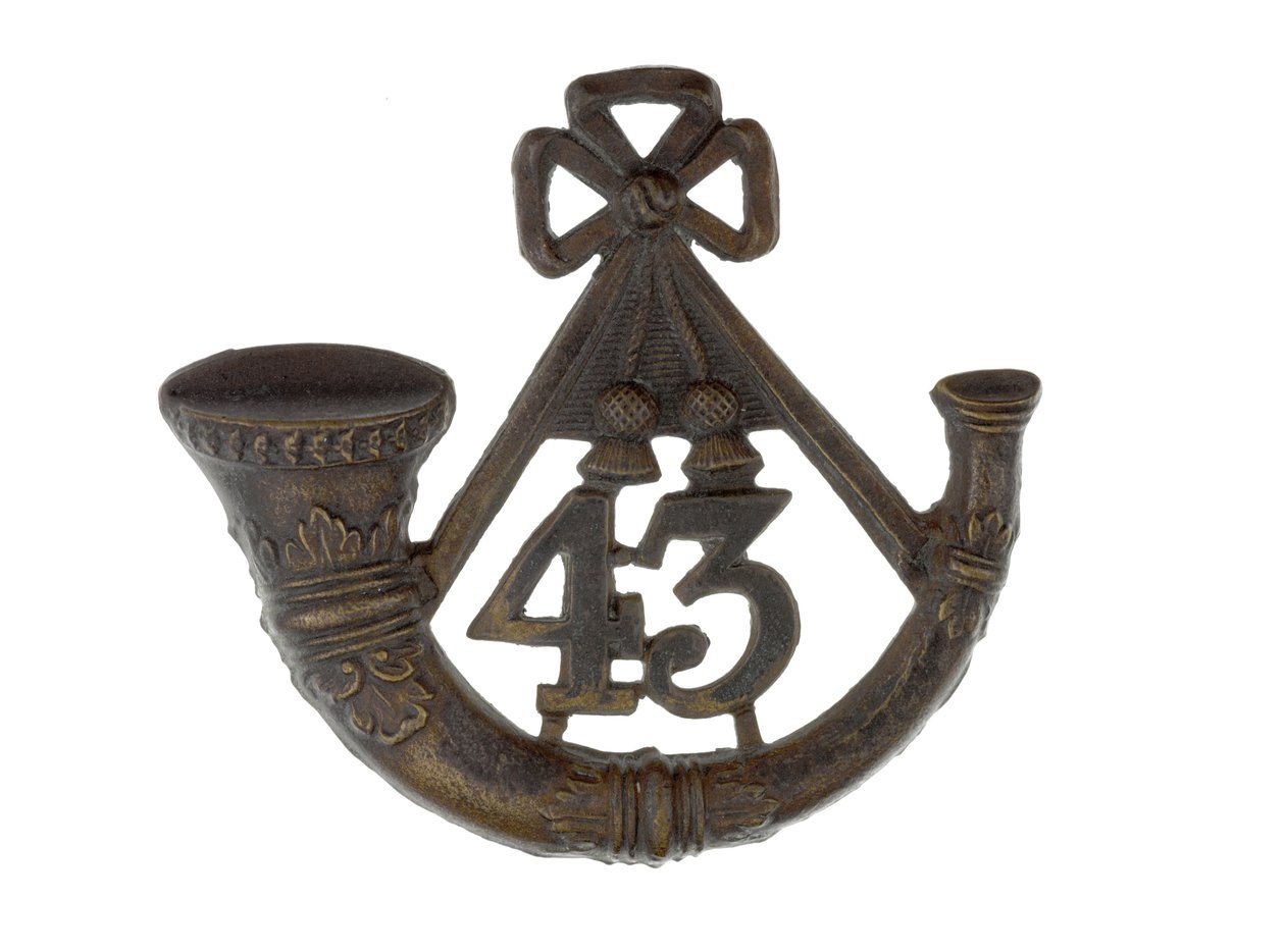 Glengarry-märke, ca 1873-81 (metall) av English School