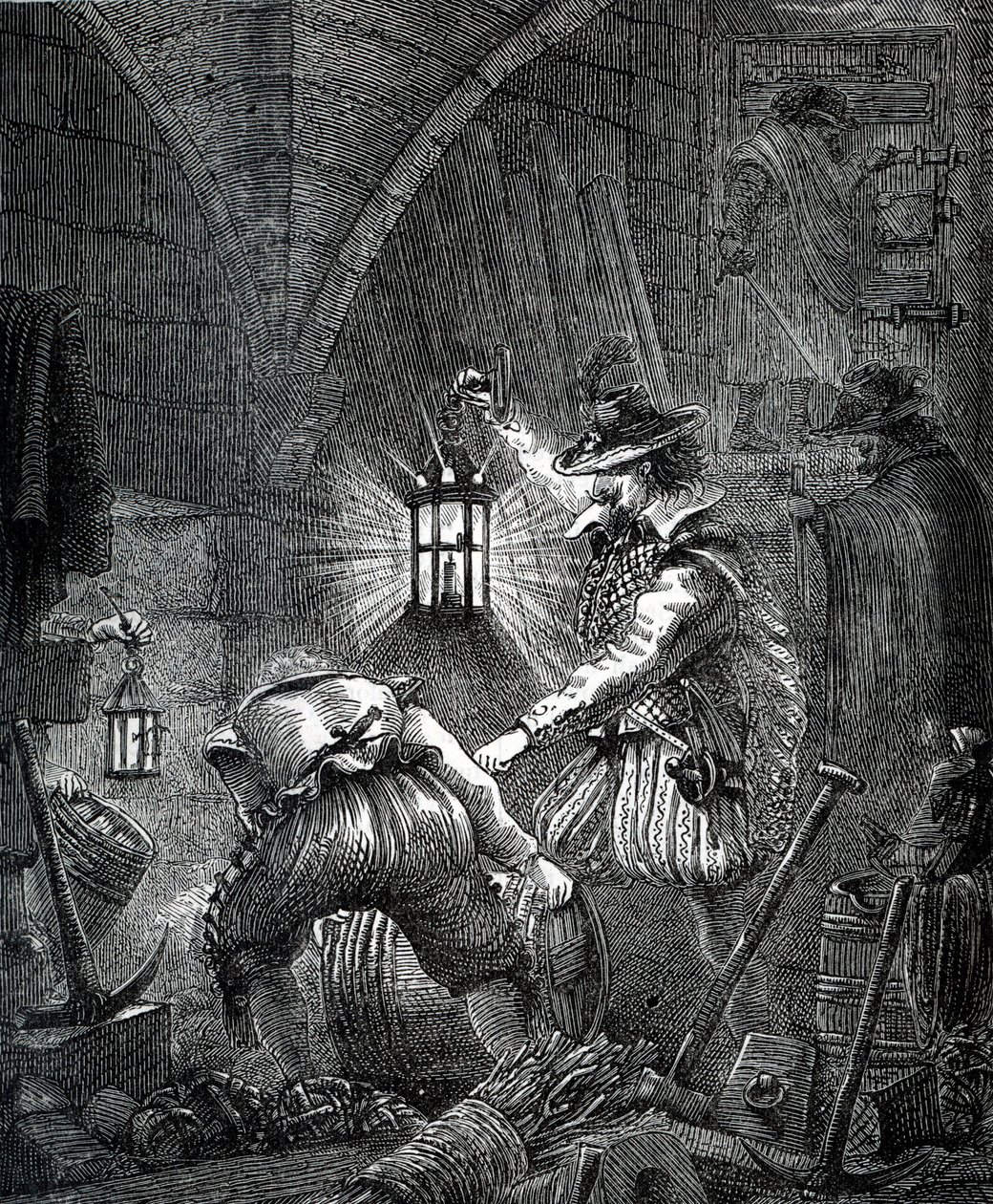 Gunpowder Plot: Conspiracy of Catholics (gravyr) av English School