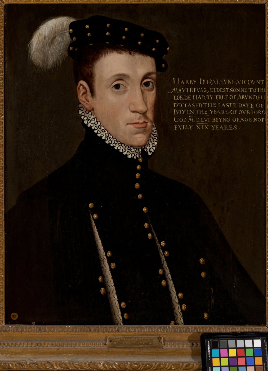 Henry Fitzalan, Lord Maltravers (1538-1556) av English School