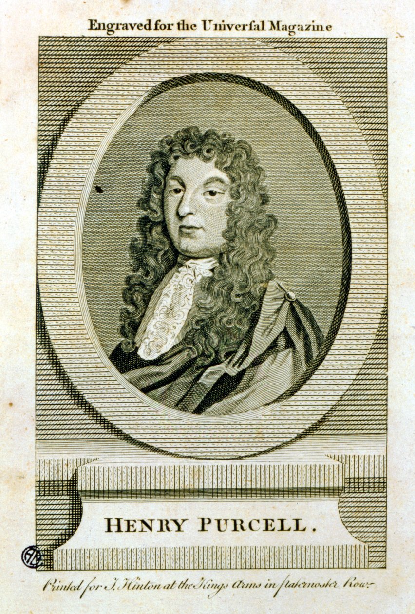 Henry Purcell (1659-1695), av English School