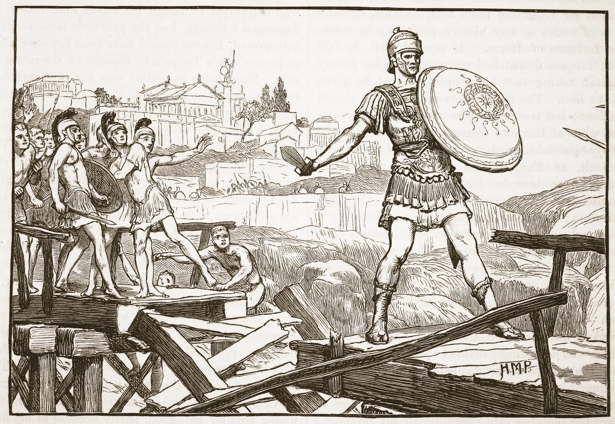 Horatius Cocles försvarar bron av English School