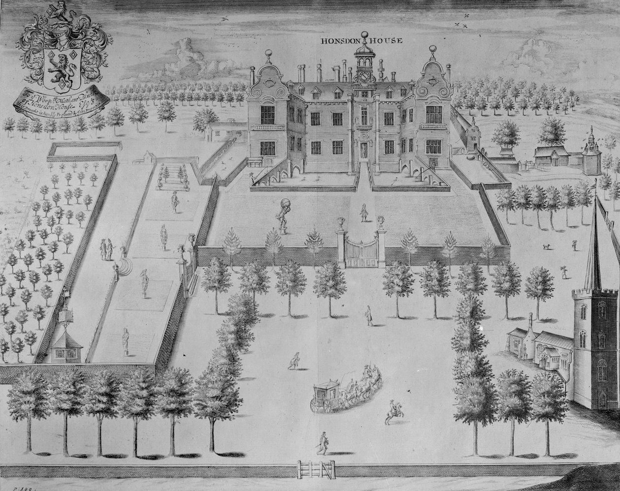 Hunsdon House av English School