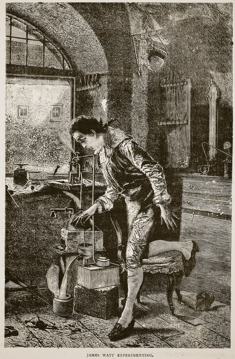James Watt experimenterar av English School