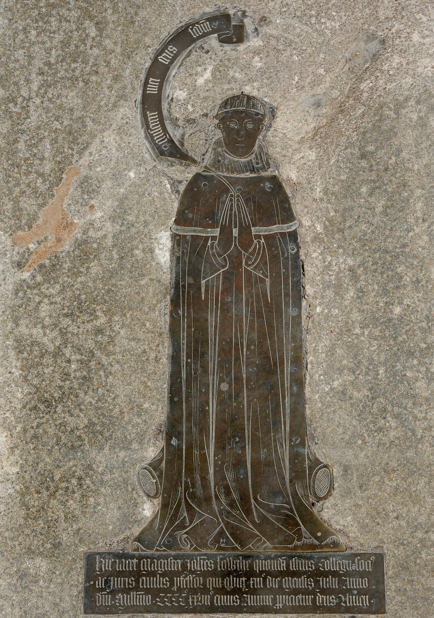 John Lowthe, 1427 (mässing) av English School