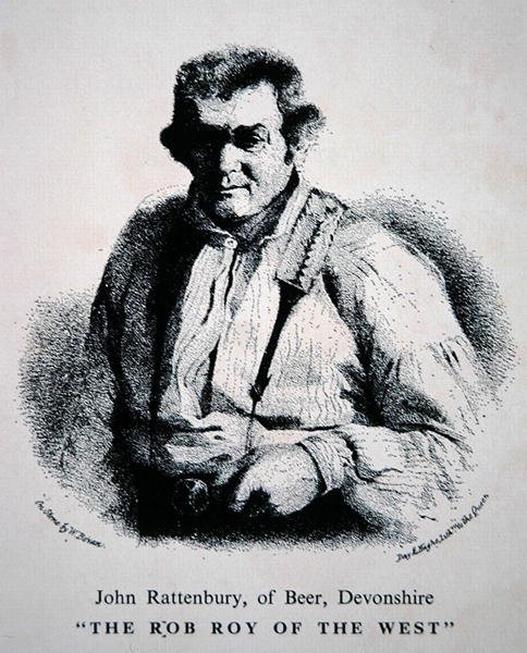 John Rattenbury från Beer, Devonshire av English School